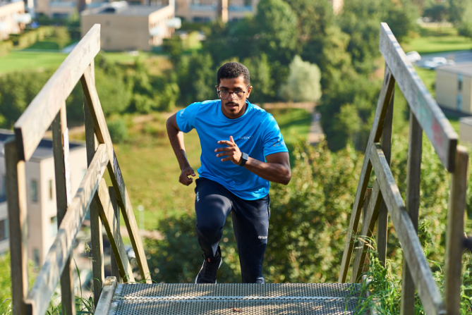 Sports Stair Run